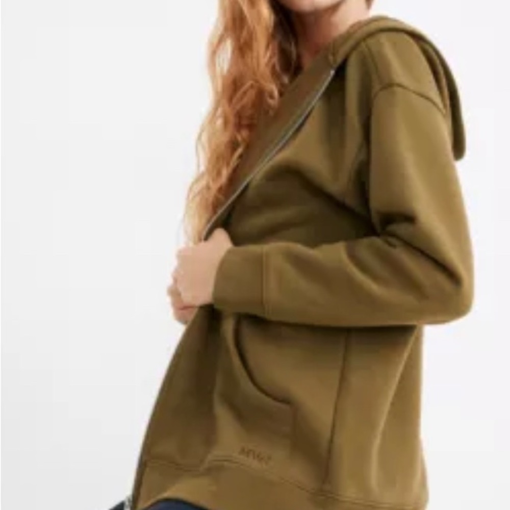 Madewell MWL butter soft full zip hoodie, M - Picture 2 of 6